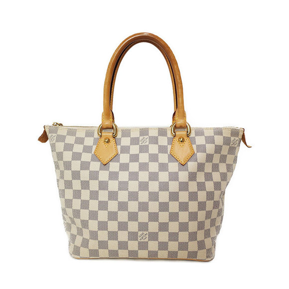 Louis Vuitton Azur Bag White Damier PM Tote ya - Picture 1 of 8